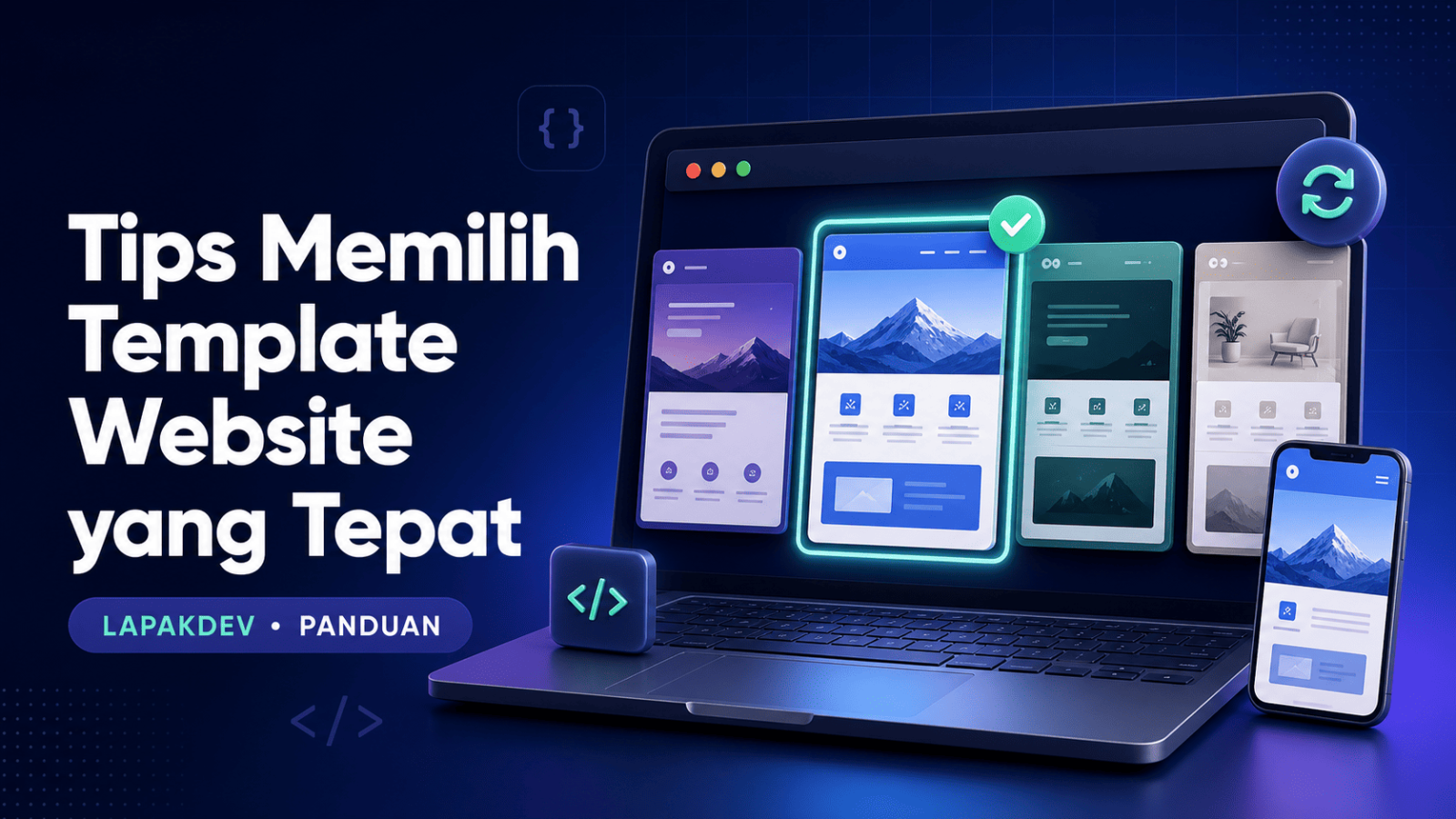 Cara Memilih Template Website yang Tepat untuk Proyek Anda